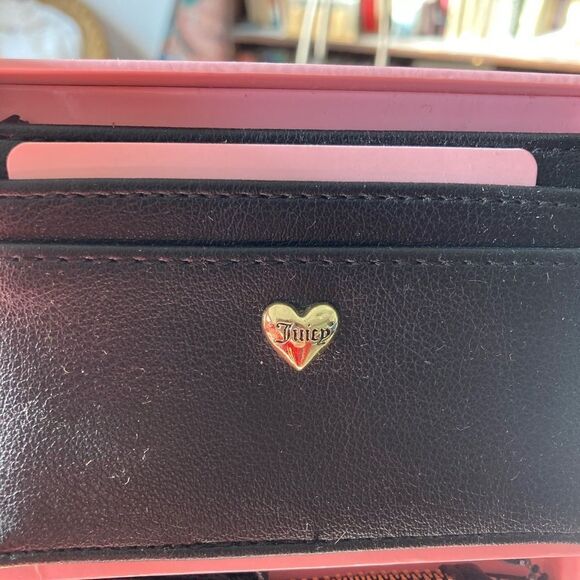 Juicy Couture NWT 2 Piece Set wristlet and card holder❤️❤️ Gift Set❤️❤️ - Picture 5 of 10